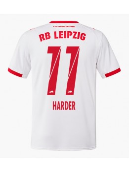 RB Leipzig Conrad Harder #11 Replika Hemmakläder 2025-26 Kortärmad